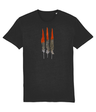 Load image into Gallery viewer, Red feathers classic fit Tee