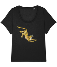 Load image into Gallery viewer, Leopard loose fit tee