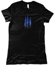 Load image into Gallery viewer, Blue feathers classic fit tee