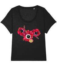 Load image into Gallery viewer, Anemone loose fit tee