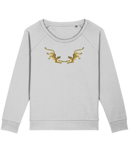 Load image into Gallery viewer, Two leopards boxy sweatshirt